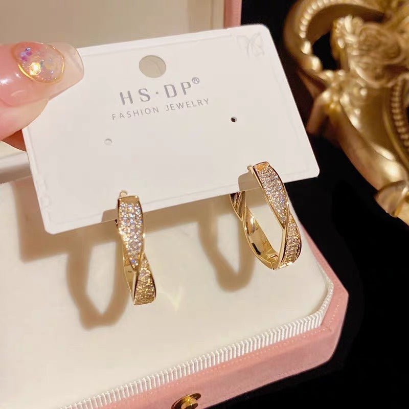 Exclusive Golden Hoop Earrings