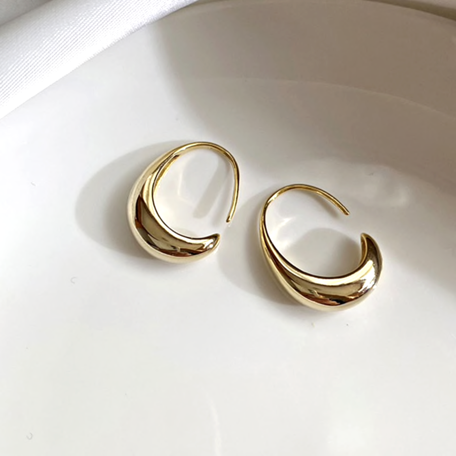 Elegant - Gold Earrings
