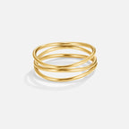 Infinity Loop - Gold Ring