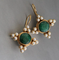 Gaby Vintage Pearl Earrings