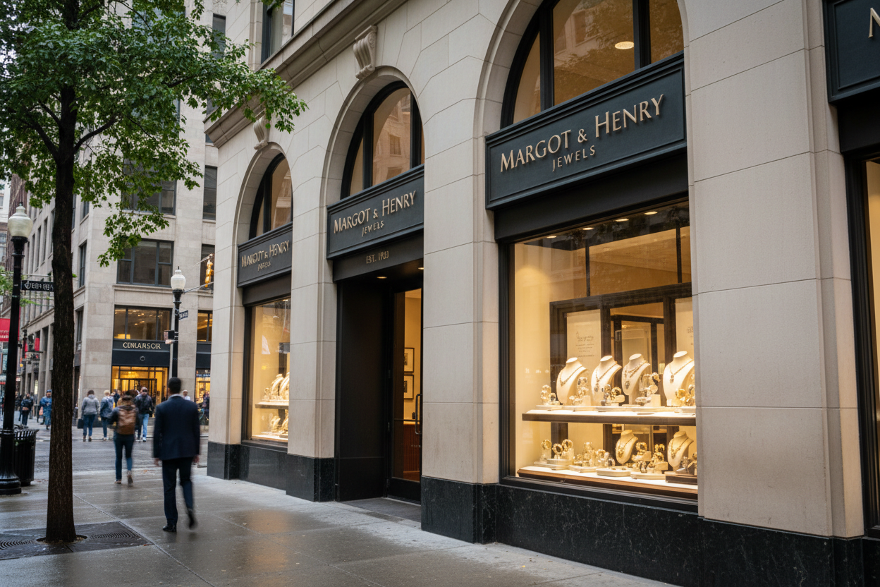 make it look like it is in the united states, make the text font not cursive